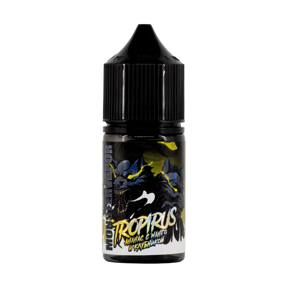 ЖИДКОСТЬ MONSTERVAPOR SALT, 30 МЛ, TROPIRUS (АНАНАС С МАНГО И КЛУБНИКОЙ), 2