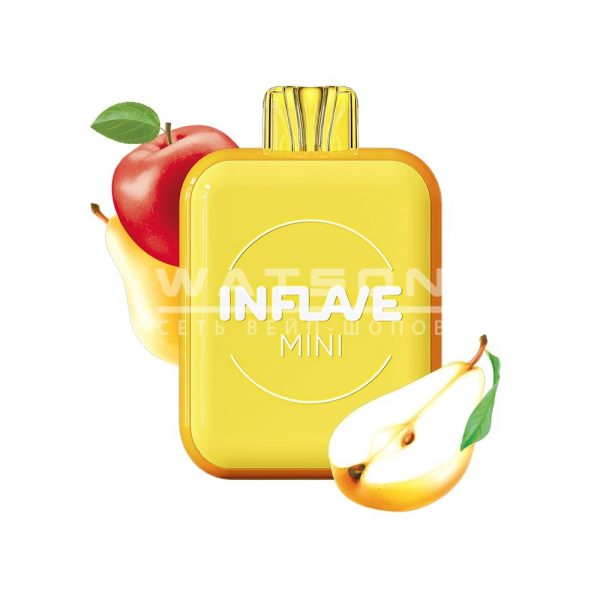 Электронная сигарета INFLAVE MINI 1000 Apple Pear (Яблоко Груша) - Купить с доставкой в Красногорске