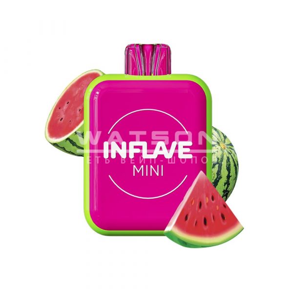 Электронная сигарета INFLAVE MINI 1000 Watermelon (Арбуз) - Купить с доставкой в Красногорске