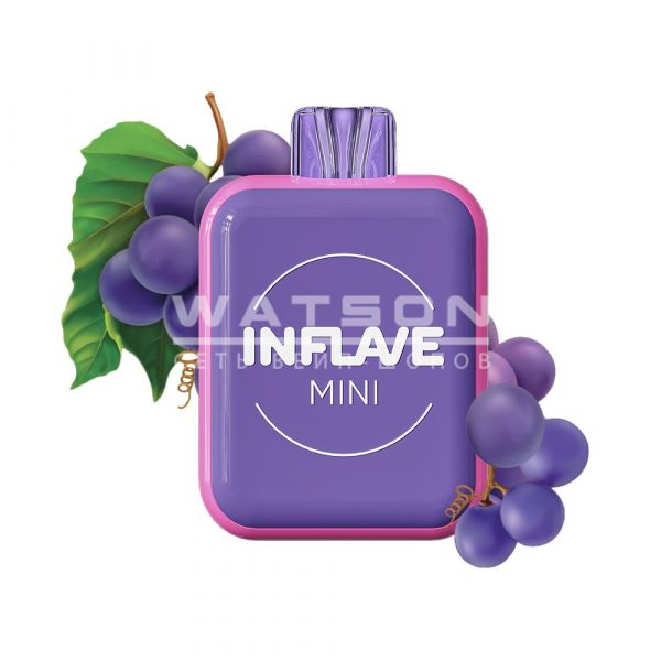 Электронная сигарета INFLAVE MINI 1000 Grape (Виноград) - Купить с доставкой в Красногорске