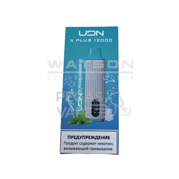 Электронная сигарета UDN X PLUS 12000 (Мята) - Купить с доставкой в Красногорске