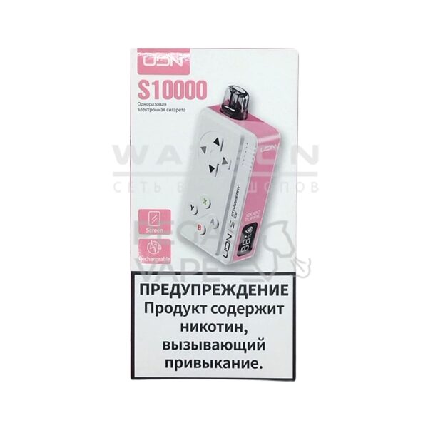 Электронная сигарета UDN S 10000 (Клубника лед) - Купить с доставкой в Красногорске