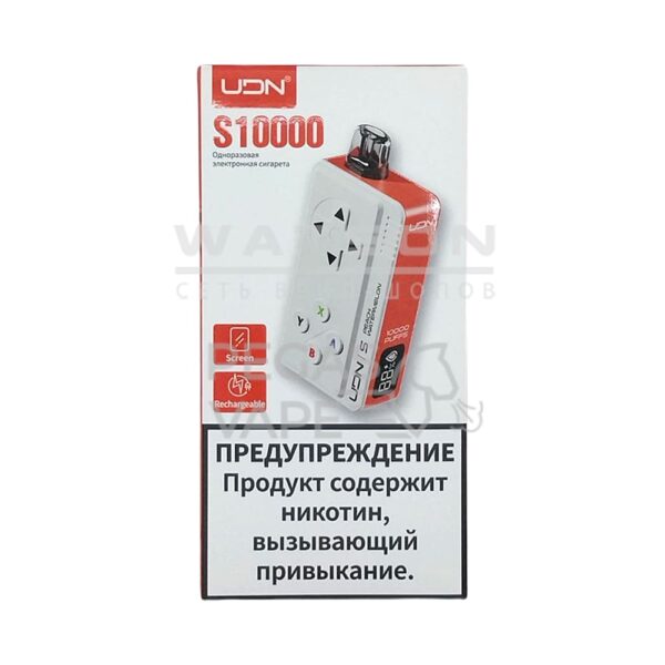 Электронная сигарета UDN S 10000 (Персик арбуз) - Купить с доставкой в Красногорске