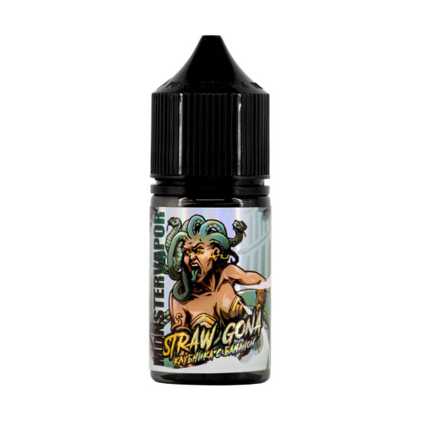 Жидкость MONSTERVAPOR ULTRA STRAW GONA (клубника с бананом) 30 мл 2% (20 мг/мл) - Купить с доставкой в Красногорске