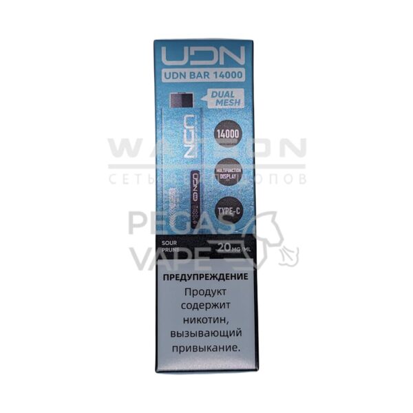 Электронная сигарета UDN BAR 14000 (Кислый чернослив) - Купить с доставкой в Красногорске