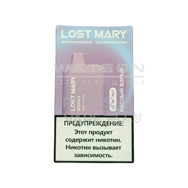 Электронная сигарета LOST MARY BM5000 (Кислый взрыв) - Купить с доставкой в Красногорске
