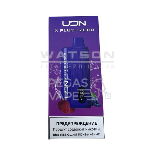 Электронная сигарета UDN X PLUS 12000 (Малина виноград) - Купить с доставкой в Красногорске