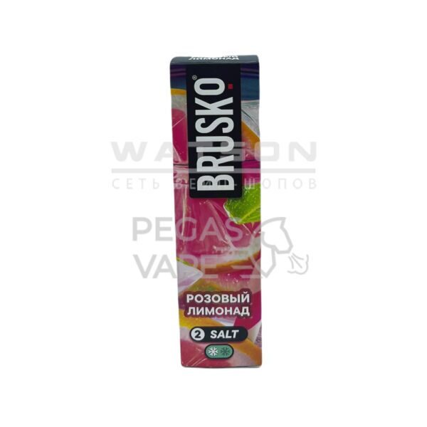 Жидкость Brusko Salt (Chubby) (Розовый лимонад) 35 мл 2% (20 мг/мл) - Купить с доставкой в Красногорске