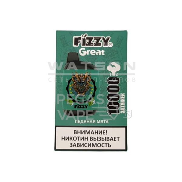 Электронная сигарета FIZZY GREAT 10000 (Ледяная мята) - Купить с доставкой в Красногорске