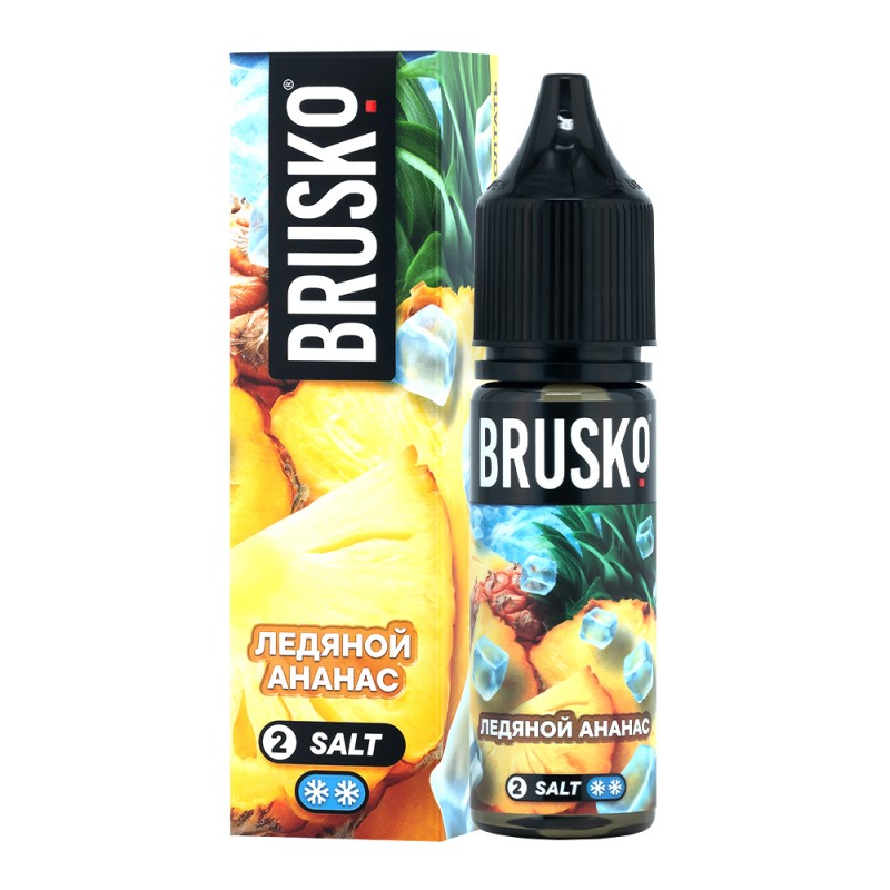 Жидкость Brusko Chubby Salt Strong (Ледяной ананас) 35 мл 2% (20 мг/мл) Жидкость Brusko Chubby Salt Strong (Ледяной ананас) 35 мл 2% (20 мг/мл) - Купить с доставкой в Красногорске