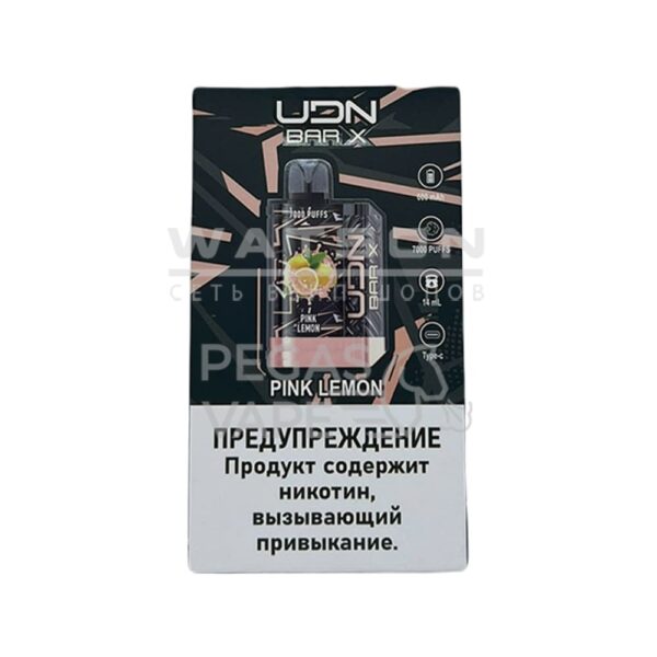Электронная сигарета UDN BAR X3 7000 (Розовый лимонад) - Купить с доставкой в Красногорске
