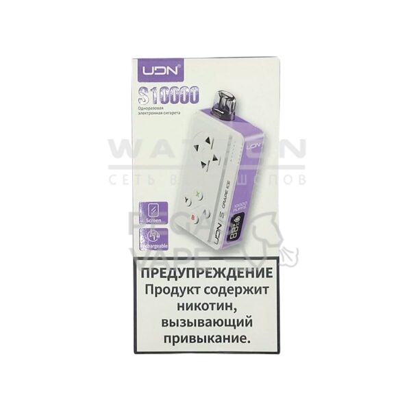 Электронная сигарета UDN S 10000 (Виноградный лед) - Купить с доставкой в Красногорске