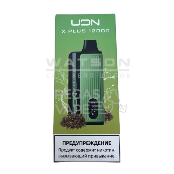 Электронная сигарета UDN X PLUS 12000 (Табак) - Купить с доставкой в Красногорске