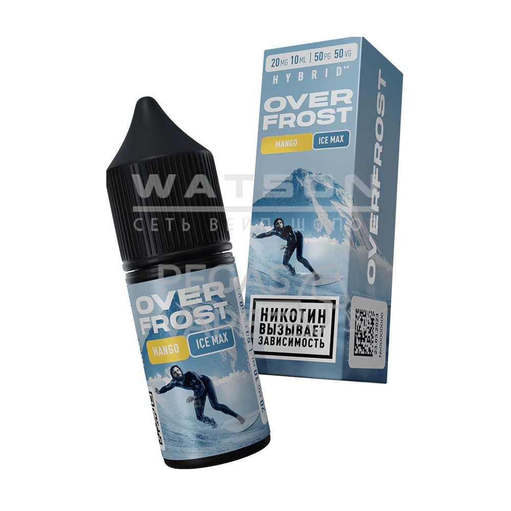 Жидкость OVERFROST HYBRID (Манго лед max) 30 мл 2% (20 мг/мл) Жидкость OVERFROST HYBRID (Манго лед max) 30 мл 2% (20 мг/мл) - Купить с доставкой в Красногорске