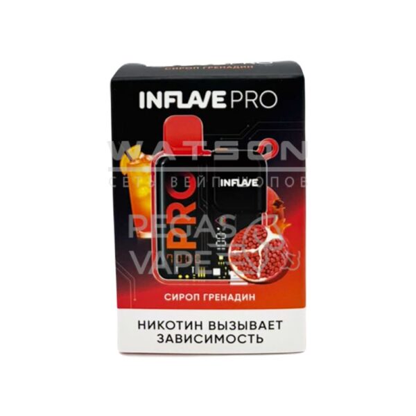 Электронная сигарета INFLAVE PRO 7000 (Сироп гренадин) - Купить с доставкой в Красногорске