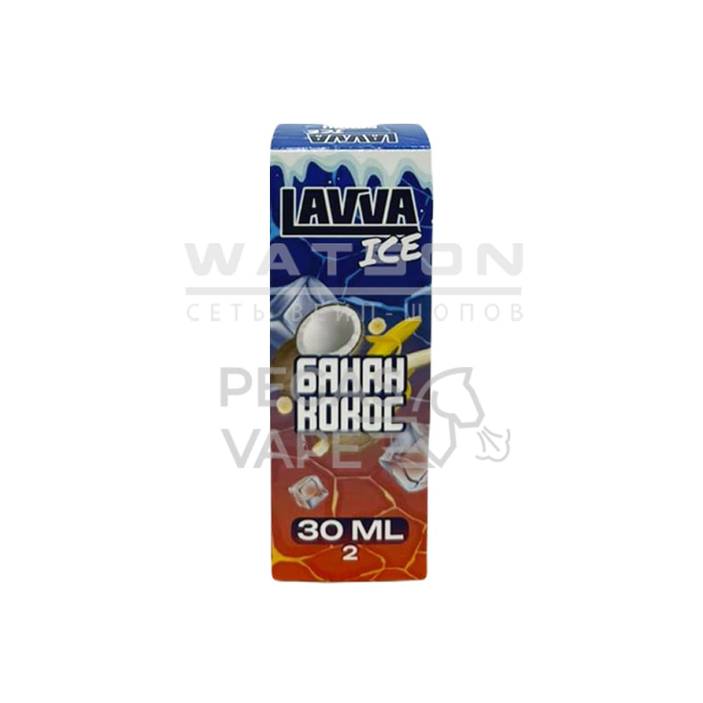 Жидкость LAVVA ICE Salt (Банан кокос) 30 мл 2% (20 мг/мл) Жидкость LAVVA ICE Salt (Банан кокос) 30 мл 2% (20 мг/мл) - Купить с доставкой в Красногорске