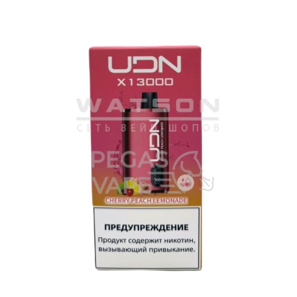 Электронная сигарета UDN BAR X 13000  (Вишневый персиковый лимонад) - Купить с доставкой в Красногорске