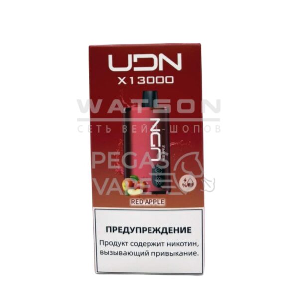 Электронная сигарета UDN BAR X 13000  (Красное яблоко) - Купить с доставкой в Красногорске