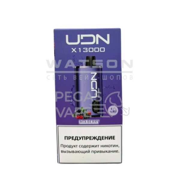Электронная сигарета UDN BAR X 13000  (Смешанные ягоды) - Купить с доставкой в Красногорске