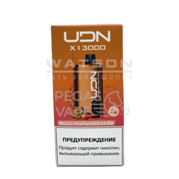 Электронная сигарета UDN BAR X 13000  (Клубника маракуйя) - Купить с доставкой в Красногорске