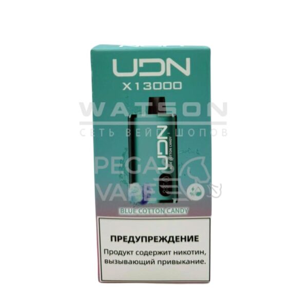 Электронная сигарета UDN BAR X 13000  (Голубая сахарная вата) - Купить с доставкой в Красногорске
