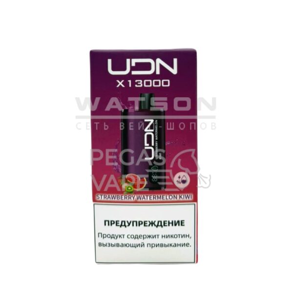 Электронная сигарета UDN BAR X 13000  (Клубника арбуз киви) - Купить с доставкой в Красногорске
