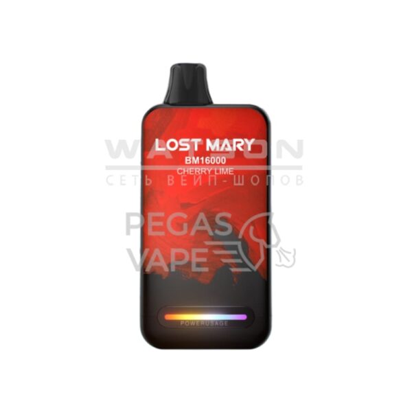Электронная сигарета LOST MARY BM 16000 (Вишня лайм) - Купить с доставкой в Красногорске