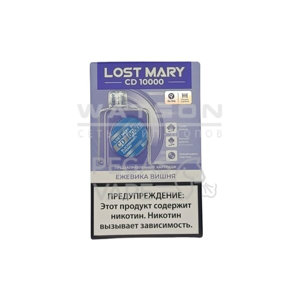 Картридж LOST MARY CD 10000 (Ежевика вишня) - Купить с доставкой в Красногорске