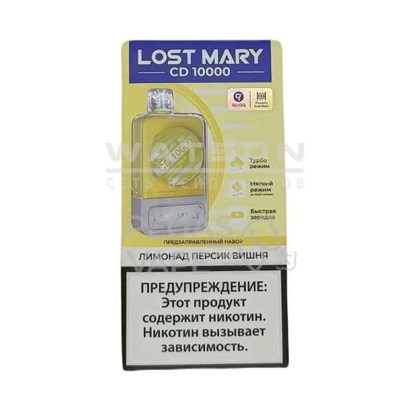 POD-система LOST MARY CD 10000 Вишня персик лимонад - Купить с доставкой в Красногорске