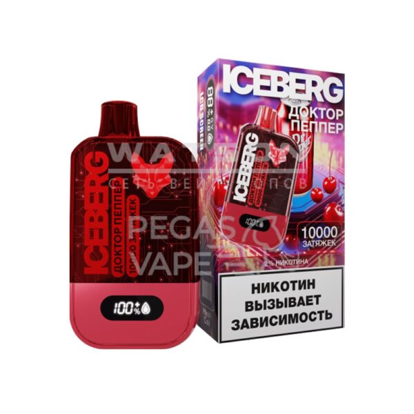 Электронная сигарета ICEBERG MINI 10000 (Доктор пеппер) - Купить с доставкой в Красногорске