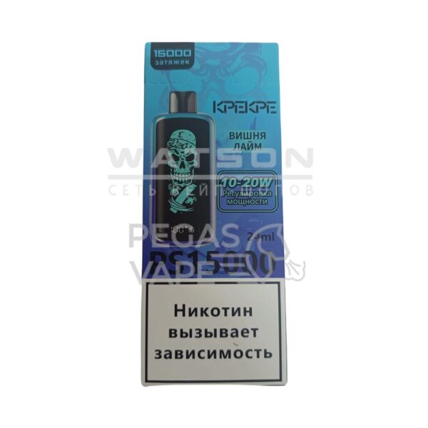 Электронная сигарета ATTACKER KPEKPE 15000 (Вишня лайм) - Купить с доставкой в Красногорске