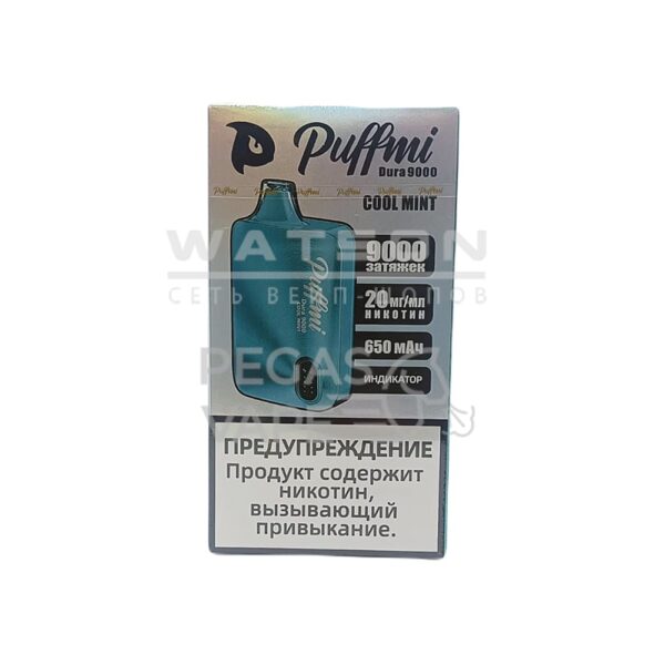 Электронная сигарета PuffMi DURA AMERICAN 9000 (Ледяная мята) - Купить с доставкой в Красногорске