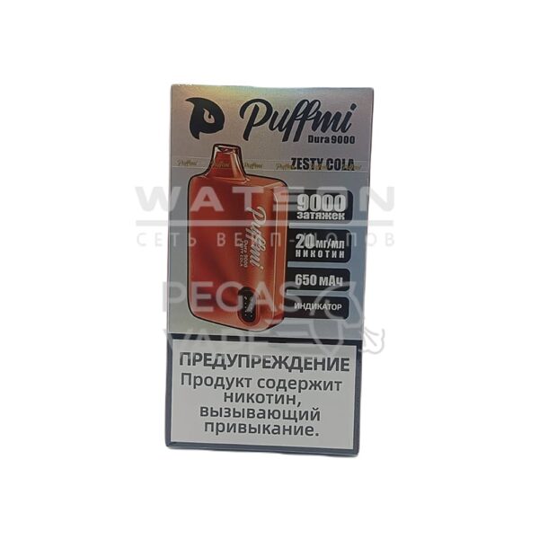Электронная сигарета PuffMi DURA AMERICAN 9000 (Кола) - Купить с доставкой в Красногорске