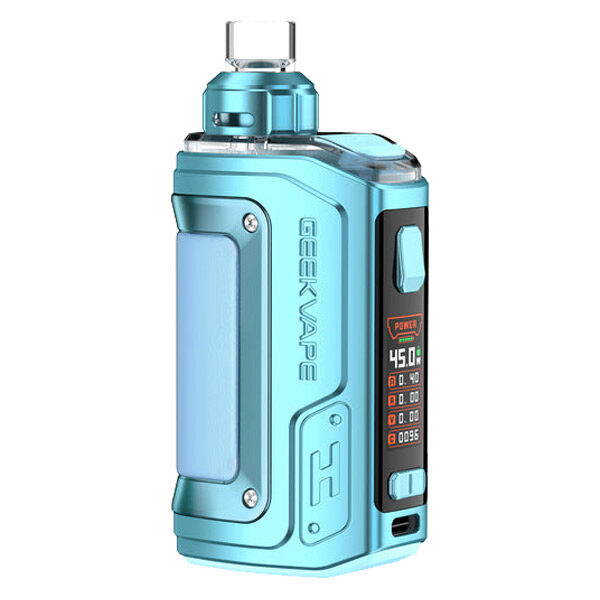 GeekVape Aegis Hero 2 (H45) 1400mAh Kit (Crystal Blue) - Купить с доставкой в Красногорске
