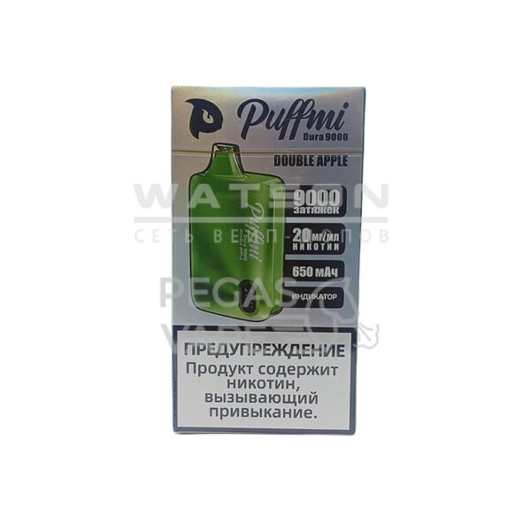 Электронная сигарета PuffMi DURA AMERICAN 9000 (Двойное яблоко) - Купить с доставкой в Красногорске