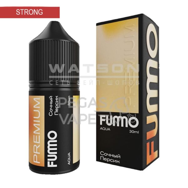 Жидкость FUMMO AQUA HARD (Сочный персик) 30 мл 2% (20 мг/мл) Strong - Купить с доставкой в Красногорске