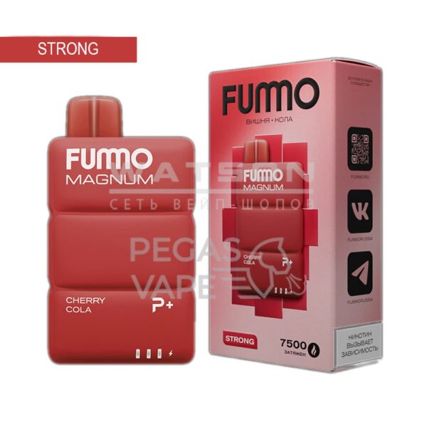 Электронная сигарета FUMMO MAGNUM 7500 (Вишня кола) - Купить с доставкой в Красногорске