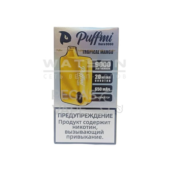 Электронная сигарета PuffMi DURA AMERICAN 9000 (Манго) - Купить с доставкой в Красногорске
