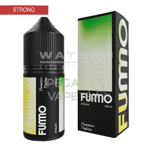 Жидкость FUMMO AQUA HARD (Лимон лайм) 30 мл 2% (20 мг/мл) Strong - Купить с доставкой в Красногорске