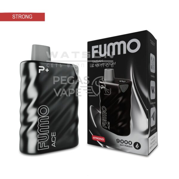Электронная сигарета FUMMO ACE 9000 (Табак с ментолом) - Купить с доставкой в Красногорске