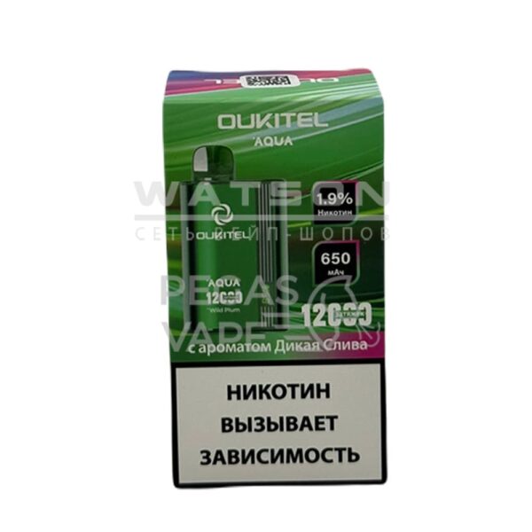 Электронная сигарета OUKITEL AQUA 12000 (Дикая слива) - Купить с доставкой в Красногорске