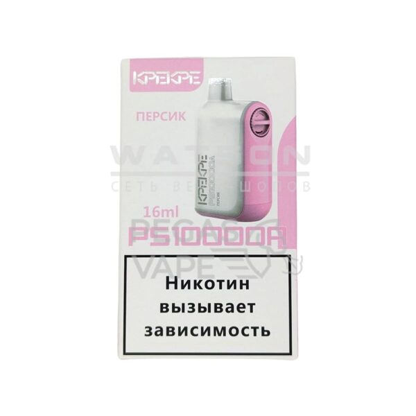 Электронная сигарета ATTACKER KPEKPE PS 10000 (Персик) - Купить с доставкой в Красногорске