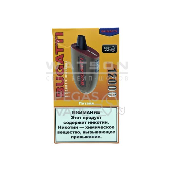 Электронная сигарета BUGATTI 12000 (Питайя) мамба - Купить с доставкой в Красногорске