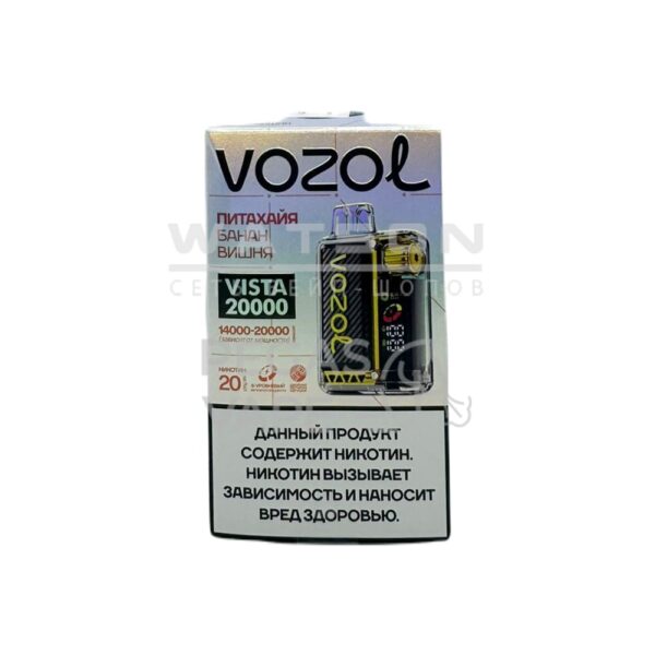 Электронная сигарета VOZOL VISTA 20000 (Питахайя банан вишня) - Купить с доставкой в Красногорске