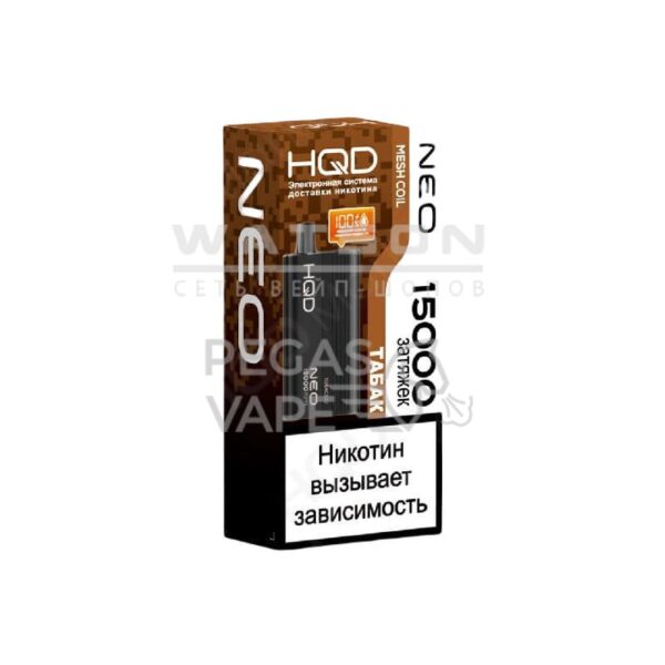 Электронная сигарета HQD NEO 15000 (Табак) - Купить с доставкой в Красногорске