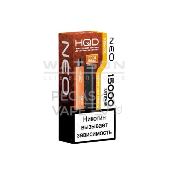 Электронная сигарета HQD NEO 15000 (Грейпфрутовый лимонад) - Купить с доставкой в Красногорске