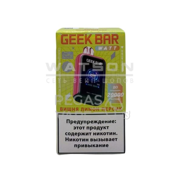 Электронная сигарета Geek Bar Watt 20000 (Вишня