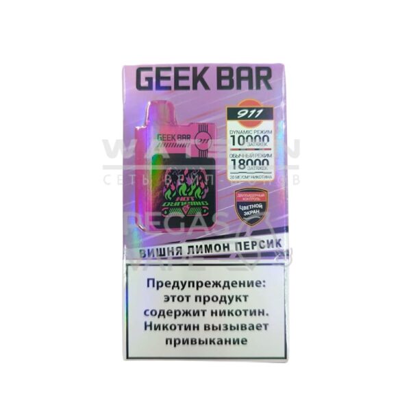 Электронная сигарета GEEKBAR 911 18000 (Вишня