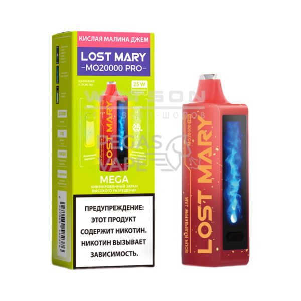 Электронная сигарета LOST MARY MO 20000 (Кислая малина джем) - Купить с доставкой в Красногорске