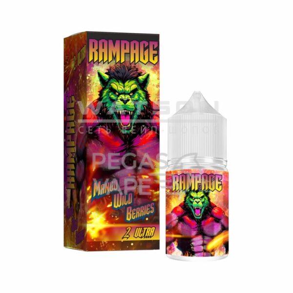 Жидкость RAMPAGE Ultra 2 Mango Wild Berries (Манго Дикие Ягоды) 30 мл 2% (20 мг/мл) Strong - Купить с доставкой в Красногорске